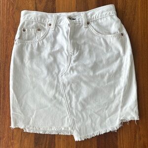 Rag and Bone White Denim Skirt (size 26)